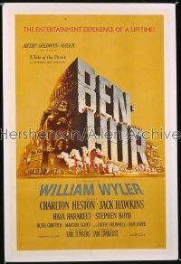 BEN-HUR ('60) 1sh '59