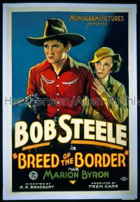 BREED OF THE BORDER ('33) 1sh '33