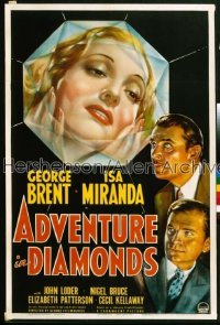 ADVENTURE IN DIAMONDS 1sh '40