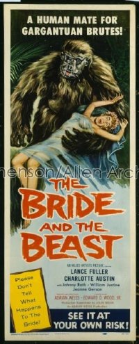 BRIDE & THE BEAST insert '58