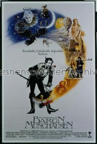 ADVENTURES OF BARON MUNCHAUSEN ('89) 1sh '88