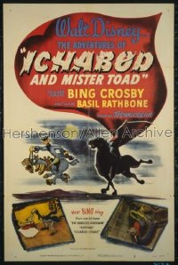 ADVENTURES OF ICHABOD & MISTER TOAD 1sh '49