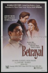 BETRAYAL ('83) 1sh '83