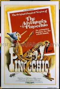 ADVENTURES OF PINOCCHIO ('78) 1sh '72