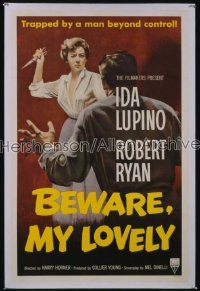 BEWARE MY LOVELY 1sh '52