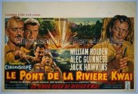 BRIDGE ON THE RIVER KWAI Belgian '58