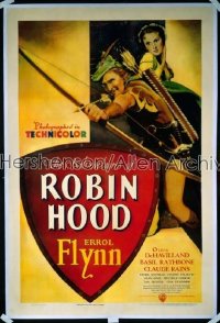 ADVENTURES OF ROBIN HOOD 1sh '38