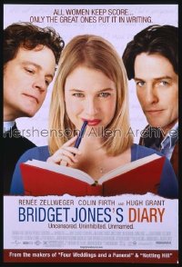 BRIDGET JONES'S DIARY 1sh '01