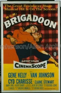 BRIGADOON 1sh '54