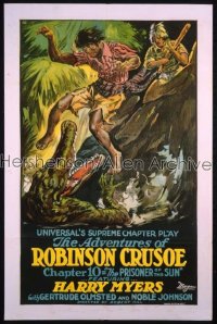 ADVENTURES OF ROBINSON CRUSOE ('22) 1sh '22