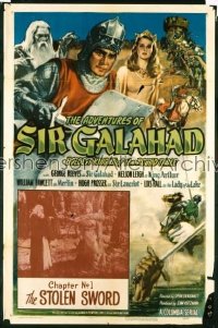 ADVENTURES OF SIR GALAHAD 1sh '49