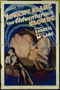 ADVENTUROUS BLONDE 1sh '37