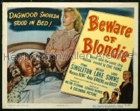 BEWARE OF BLONDIE LC '50