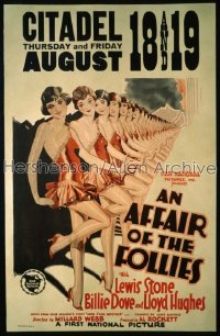 AFFAIR OF THE FOLLIES WC '27