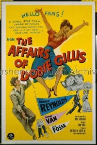 AFFAIRS OF DOBIE GILLIS 1sh '53