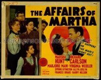 AFFAIRS OF MARTHA LC '42