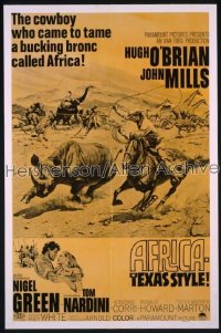 AFRICA - TEXAS STYLE 1sh R70s