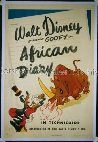 AFRICAN DIARY 1sh '45