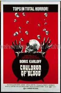 CAULDRON OF BLOOD 1sh '70