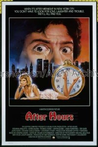 AFTER HOURS ('85) 1sh '85