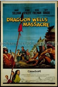 DRAGOON WELLS MASSACRE 1sh '57