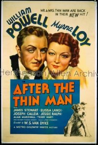 AFTER THE THIN MAN style C 1sh '36