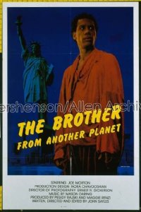 BROTHER FROM ANOTHER PLANET 1sh '84