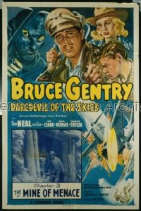 BRUCE GENTRY DAREDEVIL OF THE SKIES 1sh '49