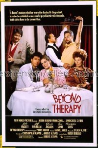 BEYOND THERAPY 1sh '87