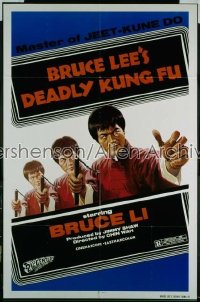 BRUCE LEE'S DEADLY KUNG-FU 1sh '76