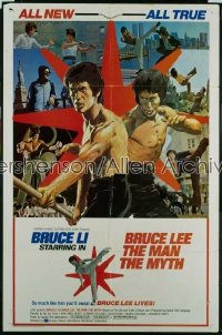 BRUCE LEE: THE MAN, THE MYTH 1sh '77