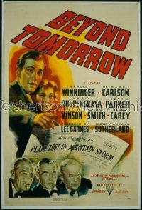 BEYOND TOMORROW 1sh '40