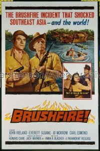 BRUSHFIRE 1sh '62