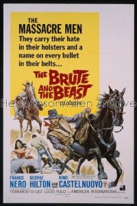 BRUTE & THE BEAST 1sh '66