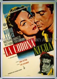 BLACK CROWN Mexican poster '51