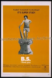 B.S. I LOVE YOU 1sh '71