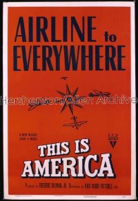 AIRLINE TO EVERYWHERE 1sh '46