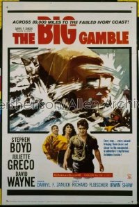 BIG GAMBLE ('61) 1sh '61