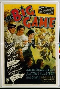 BIG GAME ('36) 1sh '36