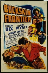 BUCKSKIN FRONTIER 1sh '43