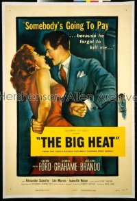 BIG HEAT ('53) 1sh '53