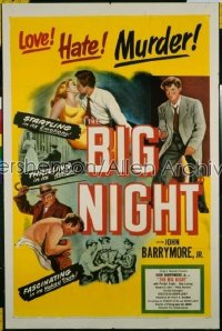 BIG NIGHT ('51) 1sh '51