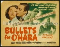 BULLETS FOR O'HARA LC '41