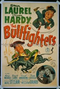 BULLFIGHTERS 1sh '45