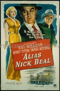 ALIAS NICK BEAL 1sh '49