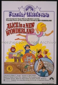 ALICE OF WONDERLAND IN PARIS 1sh '66