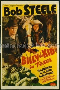 BILLY THE KID IN TEXAS 1sh '40