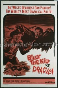 BILLY THE KID VS. DRACULA 1sh '65