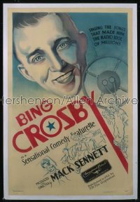 BING CROSBY ('39) 1sh '39