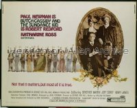 BUTCH CASSIDY & THE SUNDANCE KID 1/2sh '69